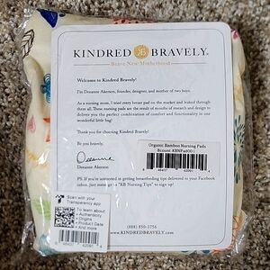 Kindred Bravely Organic Bamboo Reusable Nursing Pads - 8ct